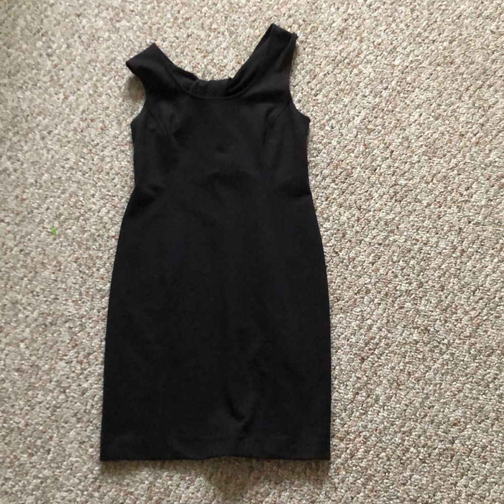 Black cocktail dress